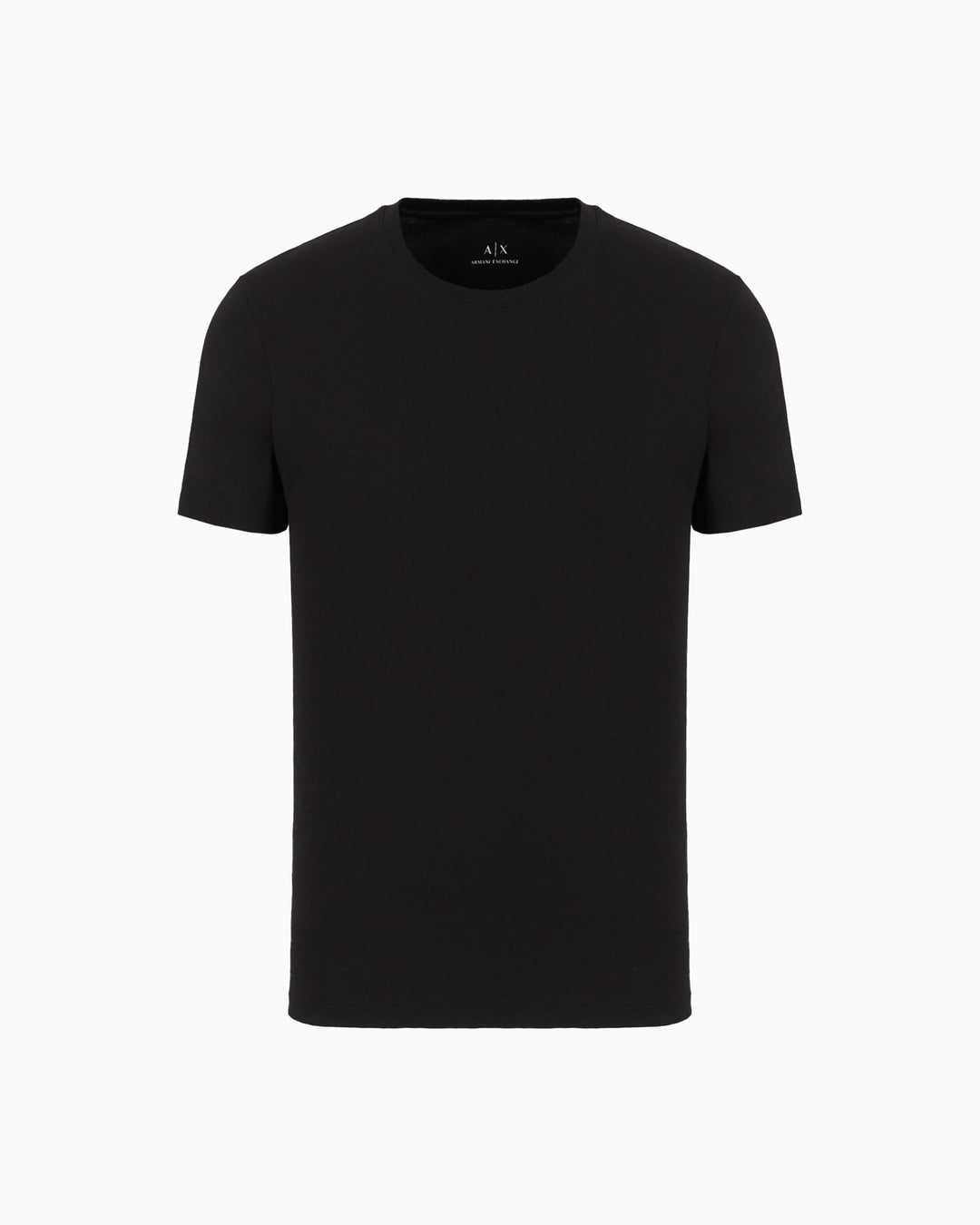 Armani Exchange Herren Pima Small Logo T-Shirt, 1200 Black