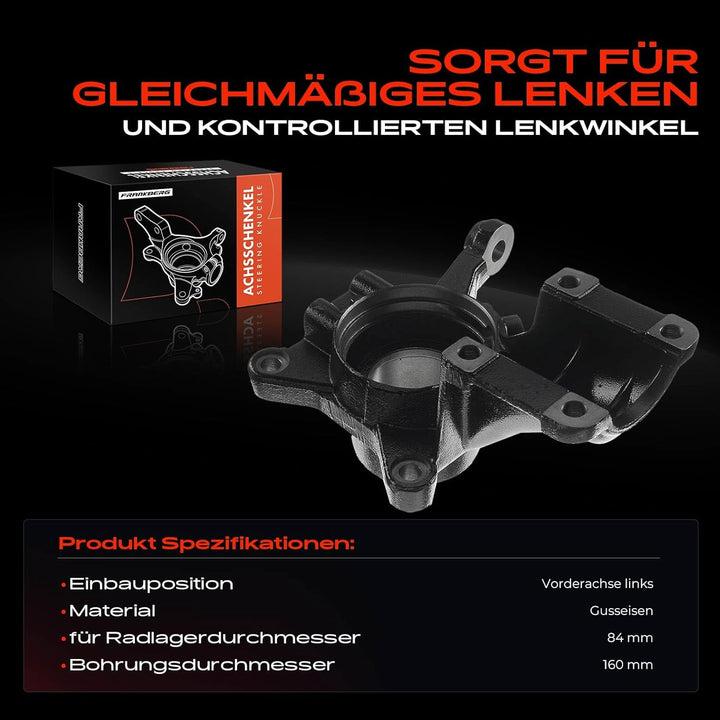 Achsschenkel Vorne Links für Jumper Ducato Boxer 244 2002-2006 364682