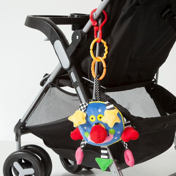 Manhattan Toy Baby Whoozit Kinderwagen- und Aktivitätsspielzeug für unterwegs, 15,2 cm