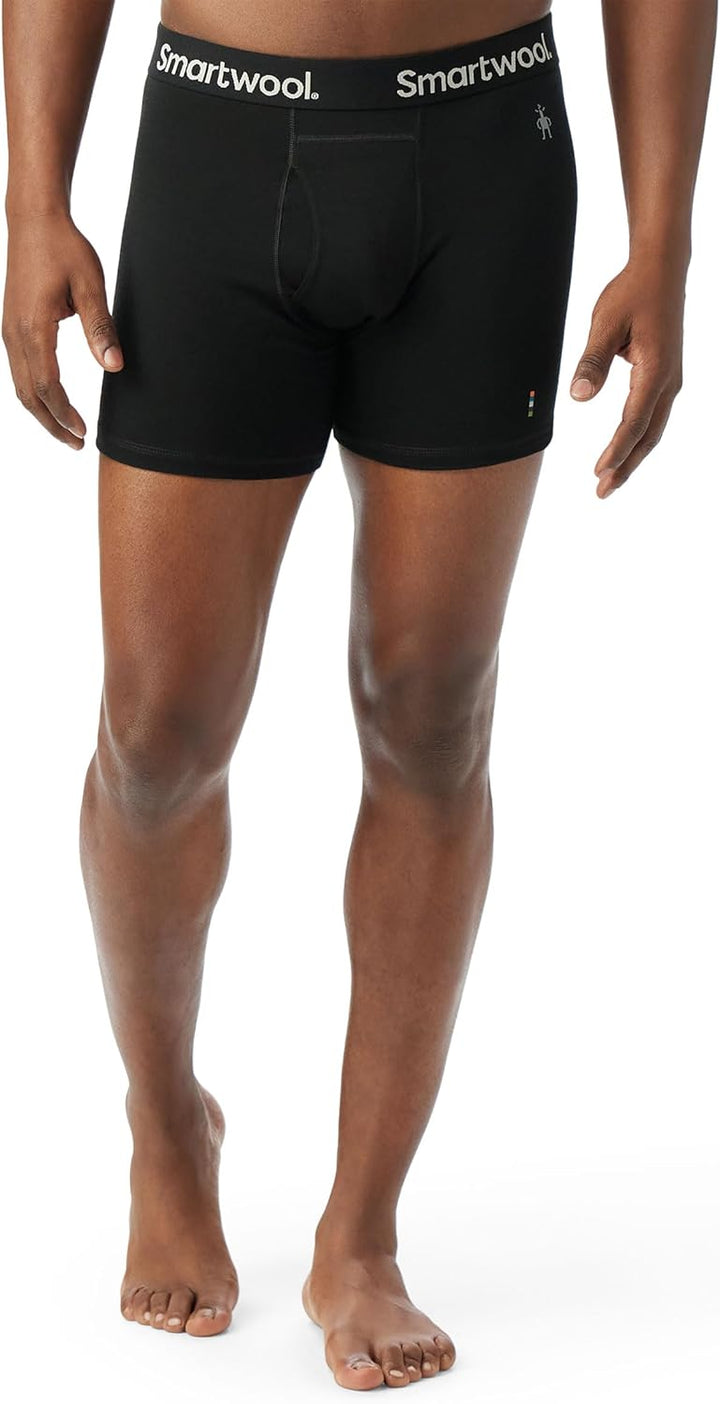 Smartwool Damen Herren Merino Boxershorts S Schwarz, S Schwarz