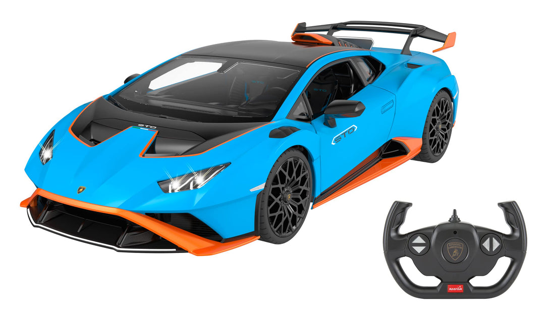 JAMARA Lamborghini Huracán STO 1:14 2,4GHz - offiziell lizenziert, ca 1 Std Fahrzeit, ca. 11 Km/h, p