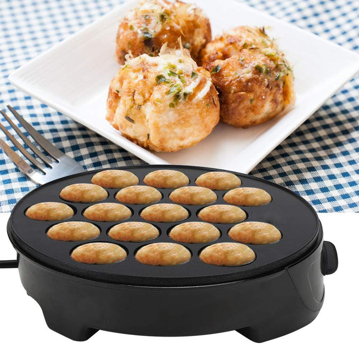 Elektrische Takoyaki-Maschine 18 Löcher Non-Stick Küchen Elektrische Maschine für die Herstellung Ja