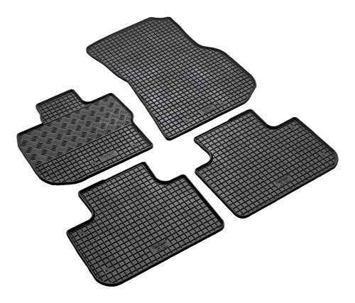 Gummi Fussmatten passend für BMW X3 (G01) ab 11/2017/BMW iX3 ab 2021 AZUGA AZ10090347 Gummimatten Au