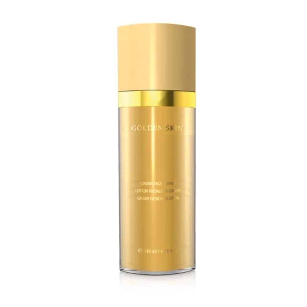 Golden Skin Caviar Gesichtslotion 140ml; être belle Cosmetics; für Spannkraft & Elastizität