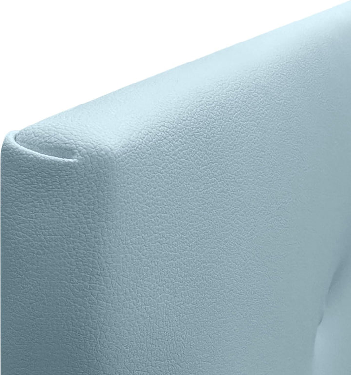 DHOME Kopfteil aus Kunstleder oder Stoff AQUALINE Glattes gepolstertes Kopfteil Luxusbett Kopfteil (