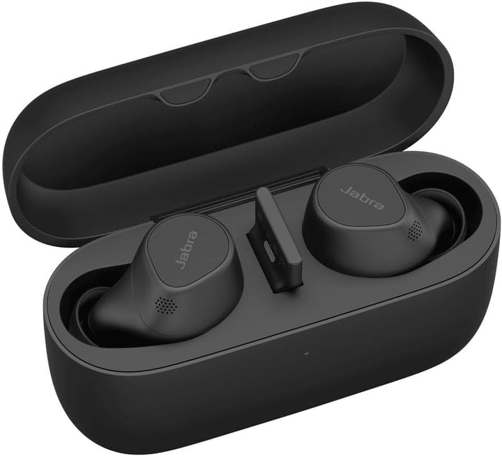 Jabra Evolve2 Buds True Wireless In-Ear-Bluetooth mit aktiver Geräuschunterdrückung (ANC) und Jabra