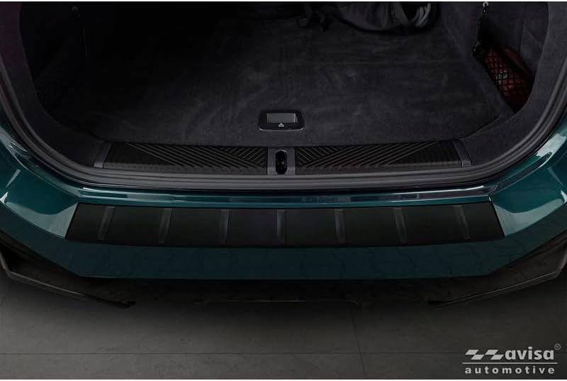 Avisa Matt-Schwarz Edelstahl Heckstossstangenschutz kompatibel mit BMW 5er Touring (G61) 2024- inkl.