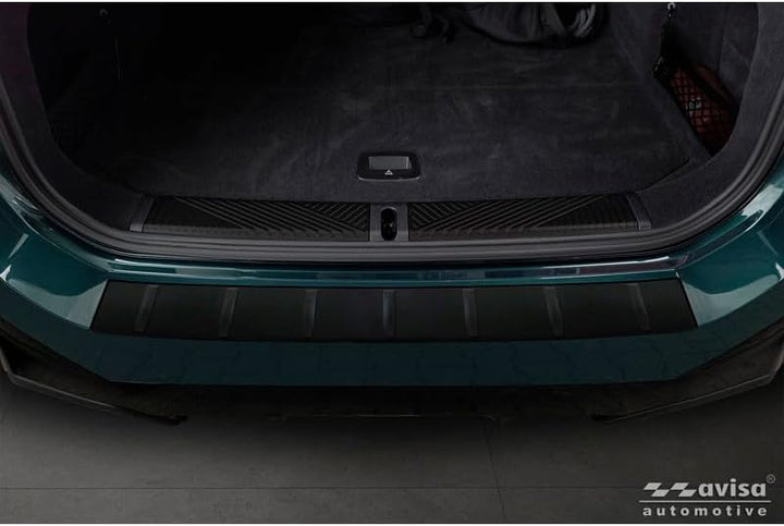 Avisa Matt-Schwarz Edelstahl Heckstossstangenschutz kompatibel mit BMW 5er Touring (G61) 2024- inkl.