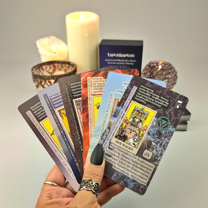 Witchy Cauldron Tarotkarten mit Buck für Anfänger, Tarotkarten Deutsch