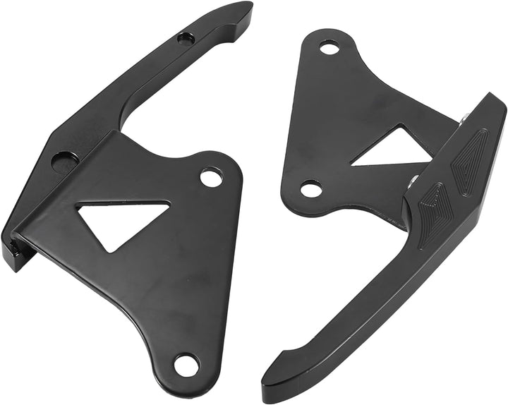 Motoforti 1 Paar Motorrad Rücksitz Sozius Haltegriffe Schwarz Ersatz