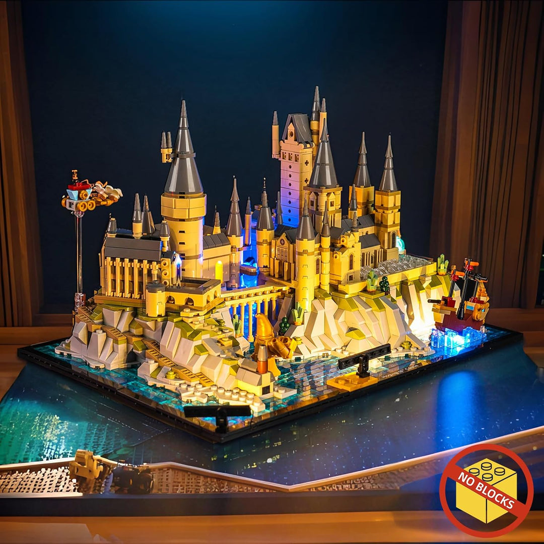 Led Licht Set Kompatibel mit Lego 76419 Hogwarts Castle and Grounds (Kein Lego), Dekorationsbeleucht
