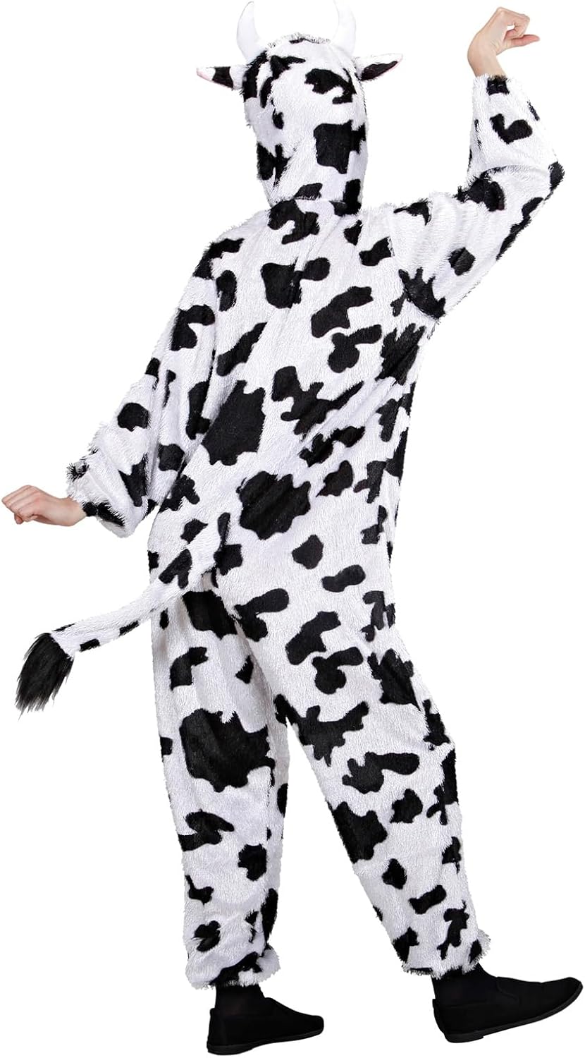 WIDMANN 9932B COSTUME PELUCHE MUCCA M/L C/CAPP #9931 M-L, M-L