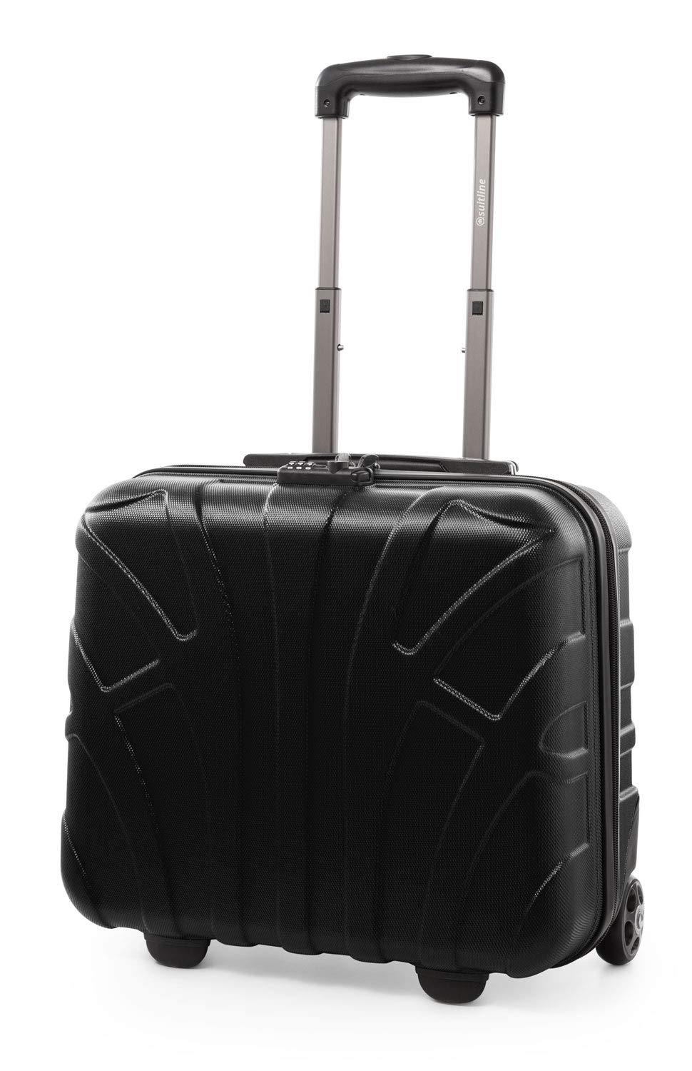SUITLINE – Pilotentrolley Hartschale, Business Trolley, Kabinengepäck, Handgepäck Trolley, Pilotenko