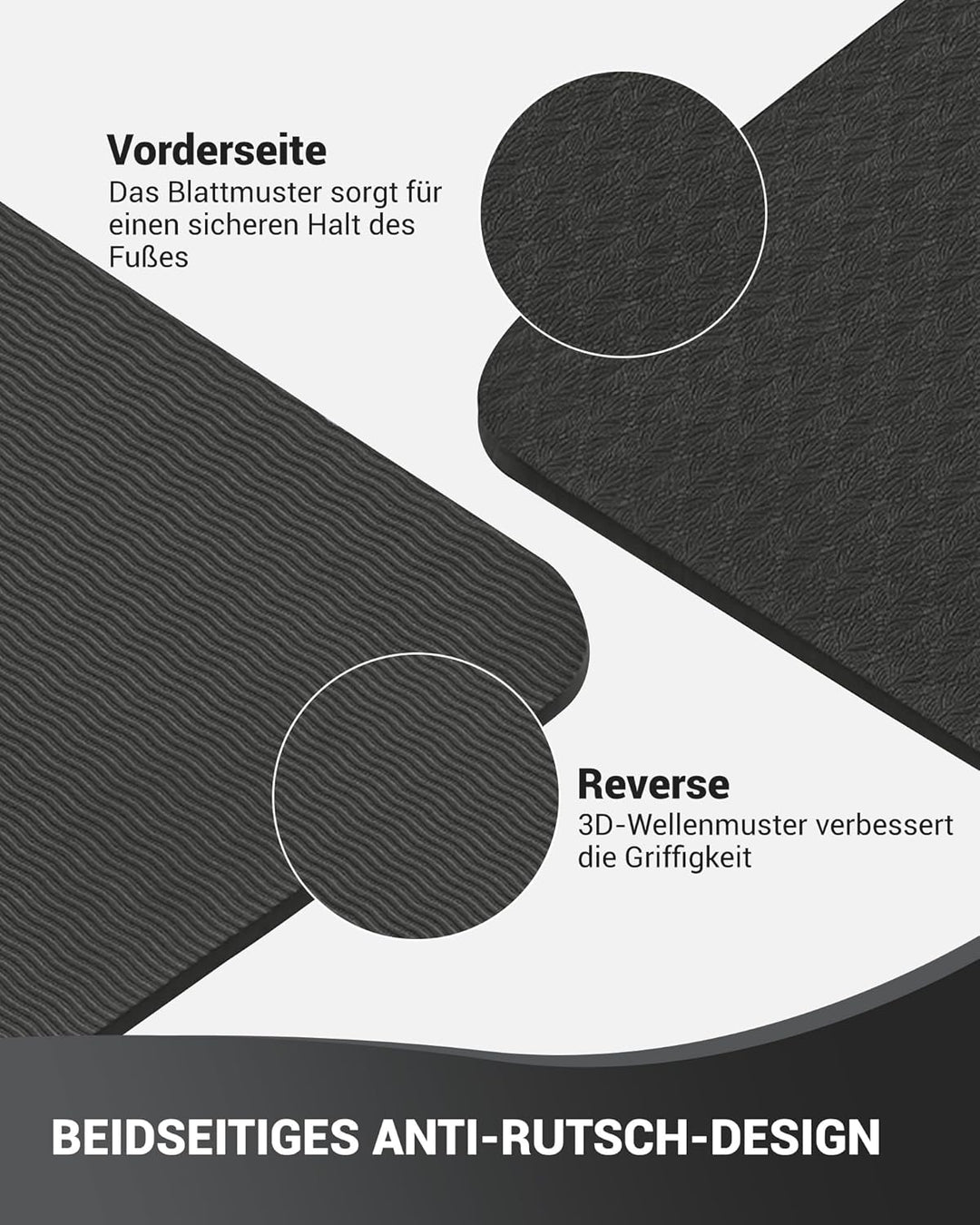 Good Nite Yogamatten Für Frauen Rutschfeste Strukturierte Oberflächen Gymnastikmatte Yoga Matte Dick