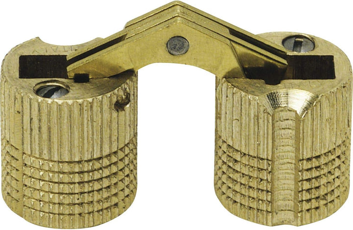 Blendenbeschlag f. Geschirrspüler mit Einbohrscharnier, Bohrer & Tiefenanschlag inkl. Scharnier, Boh