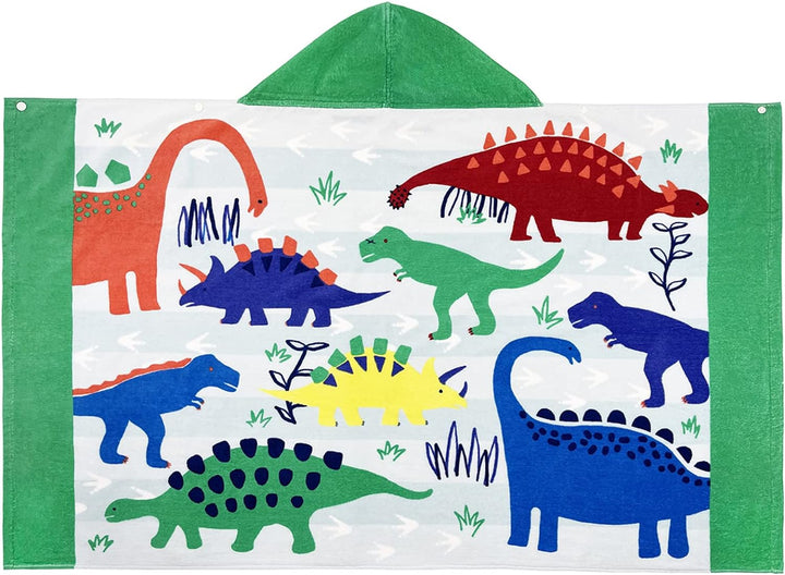 BANGSAUR Kinder-Badetuch mit Kapuze, 100% Baumwolle, 127x 76cm Wickel, Kinder, Kleinkinder, Mädchen,