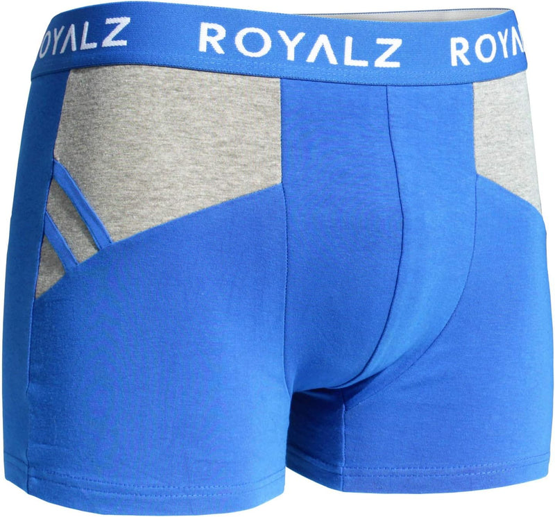 ROYALZ Boxershorts Herren Unterhose 10er Pack Sport-Look Sportiv Männer Unterwäsche Men 10 Set (95%