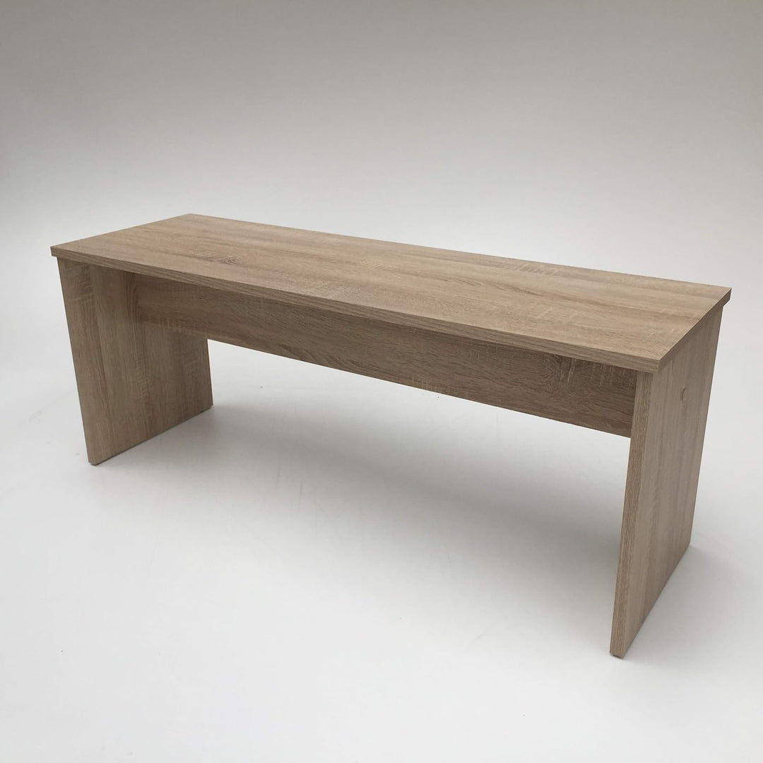 Bank Sonoma Eiche hell Sägerau Länge: 110 cm Tiefe: 35 cm Höhe: 44 cm Belastbarkeit: ca. 180 kg