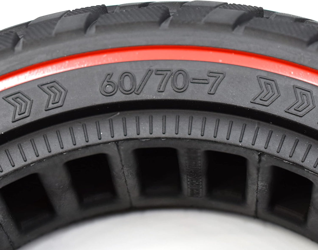 myBESTscooter - 10 Zoll Vollreifen für Xiaomi Pro 4 Elektroroller Gummi 60/70-7.0 Reifen (2 Stück)