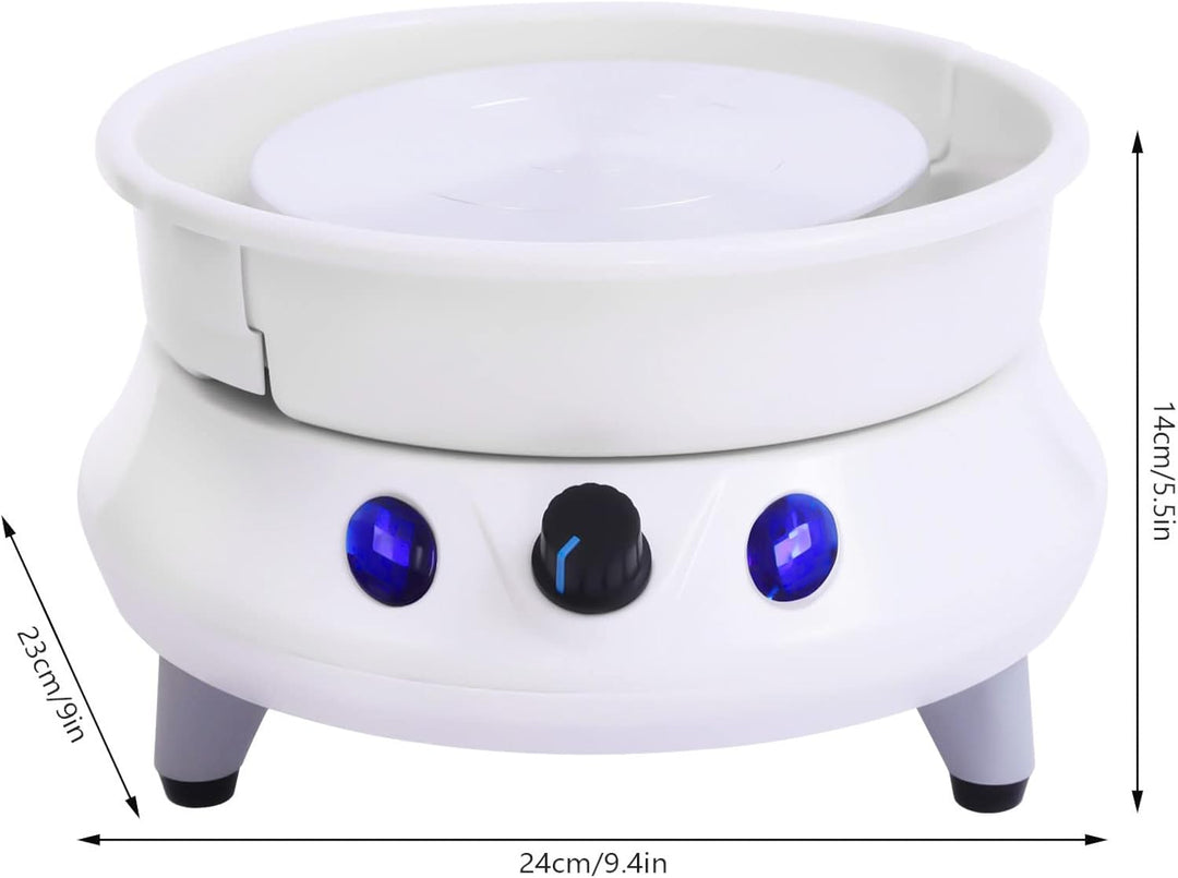 Elektrische TöPferscheibe Maschine,TöPferei Tonformwerkzeug Maschine,TöPferscheibe Mit Abs Abnehmbar