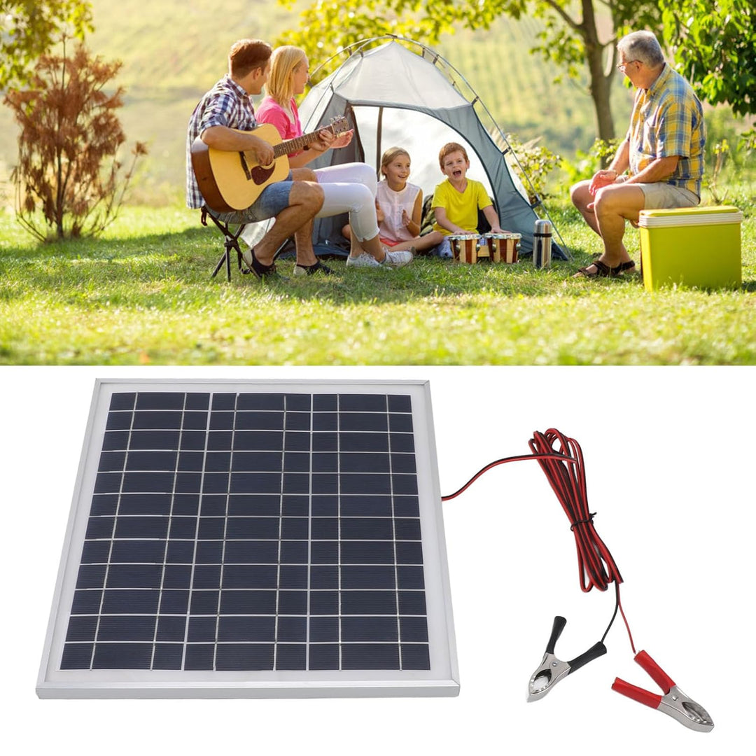50W 18V Tragbares Solar Panel, Effizienz Mono Kristallines Silizium-Solar Panel mit 9,8 Ft Kabel, fü