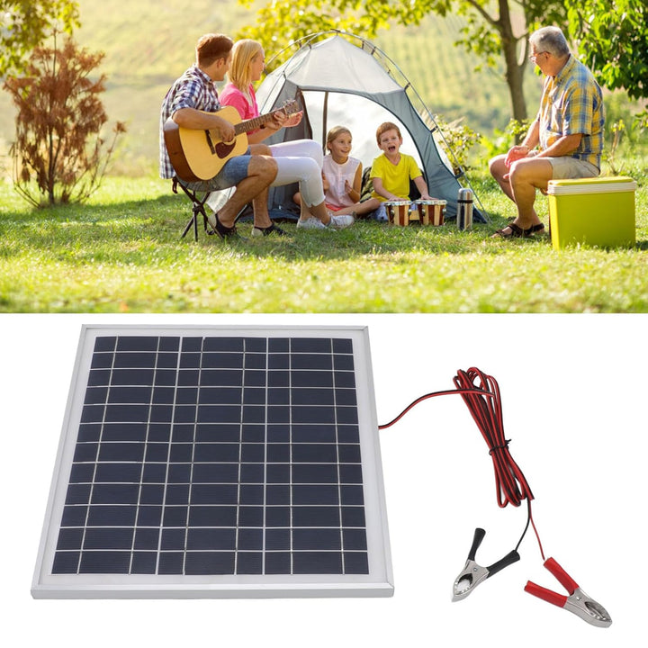 50W 18V Tragbares Solar Panel, Effizienz Mono Kristallines Silizium-Solar Panel mit 9,8 Ft Kabel, fü