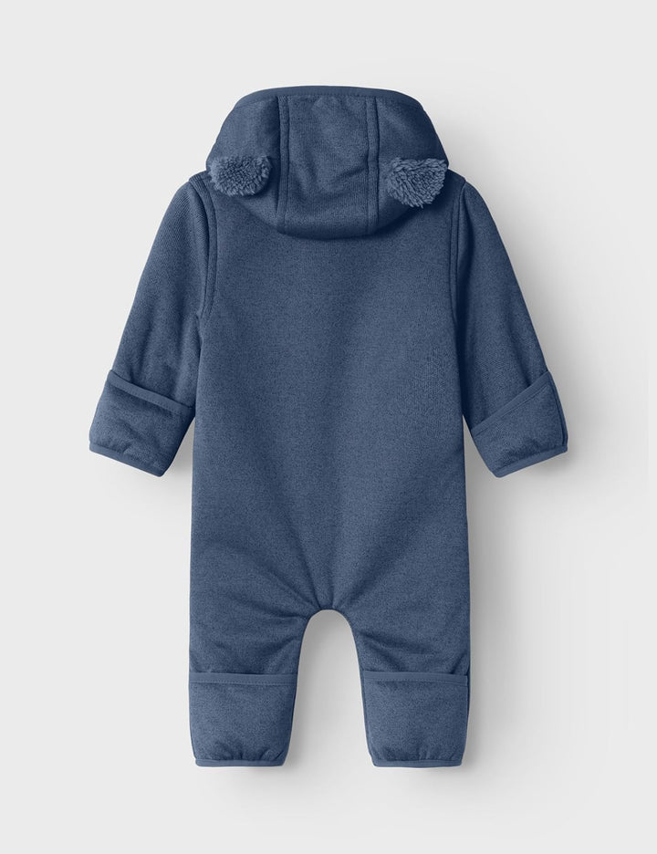 NAME IT Unisex Baby Schneeanzug 62-68 Dark Denim, 62-68 Dark Denim