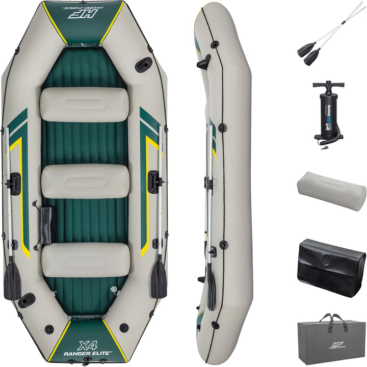 Bestway Hydro-Force Schlauchboot Komplett-Set Ranger Elite X4 320 x 148 x 47 cm