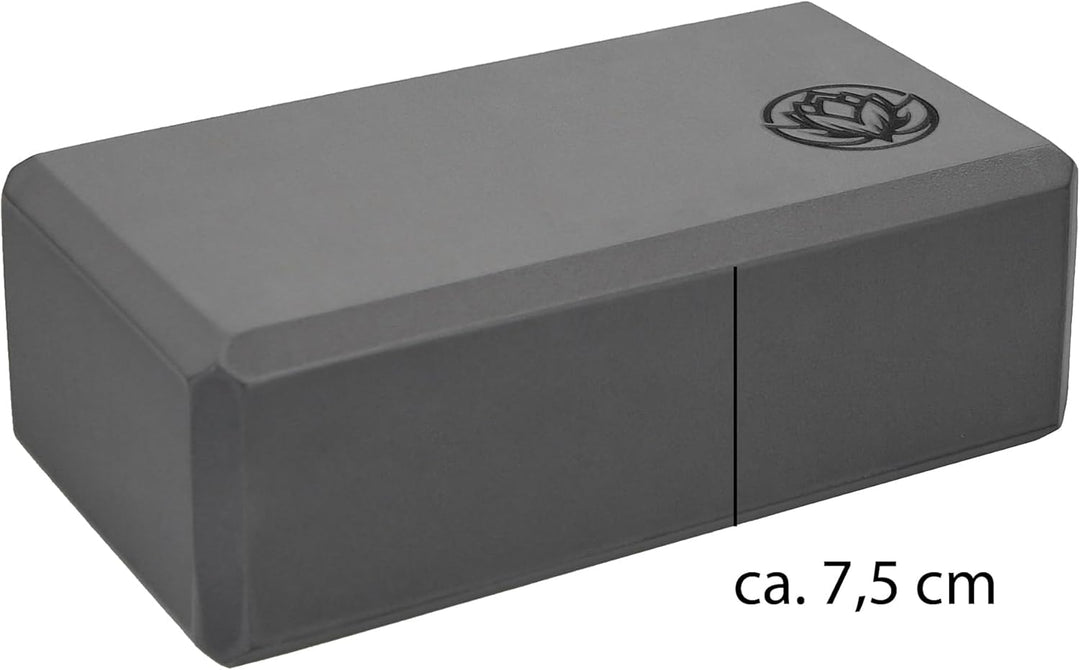 Yoga Block VonBueren | 22 x 12 x 7,5 cm je Yogablock | Yogablöcke für Damen und Herren aus EVA | Klö