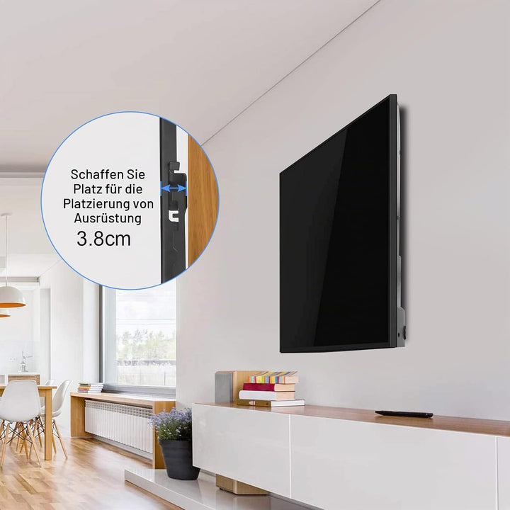 Suptek MT4205 TV-Wandhalterung, neigbar, für die meisten 66-152,4 cm (26-60 Zoll) flachen und geboge