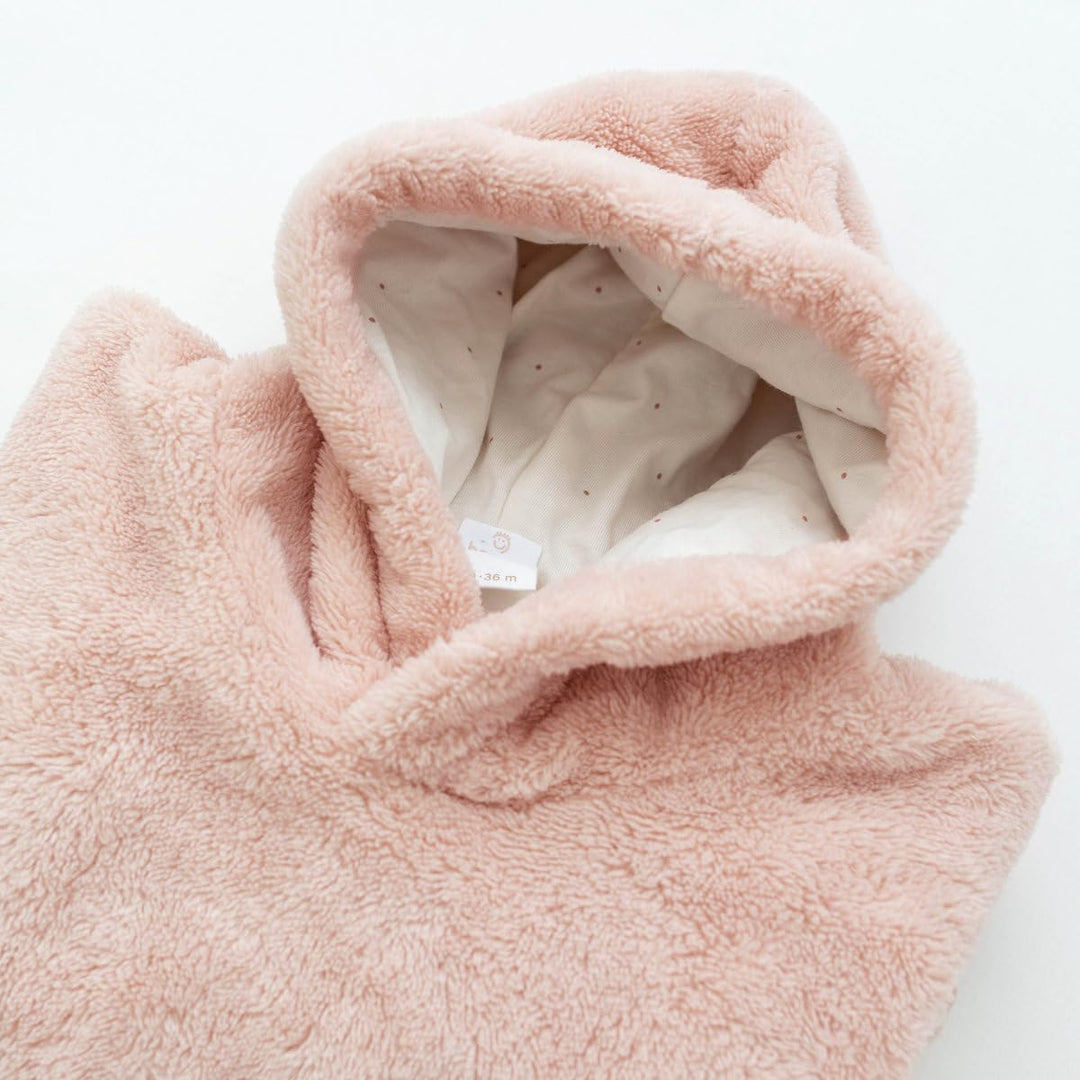 BEMINI Reiseponcho Softy + jersey Blush