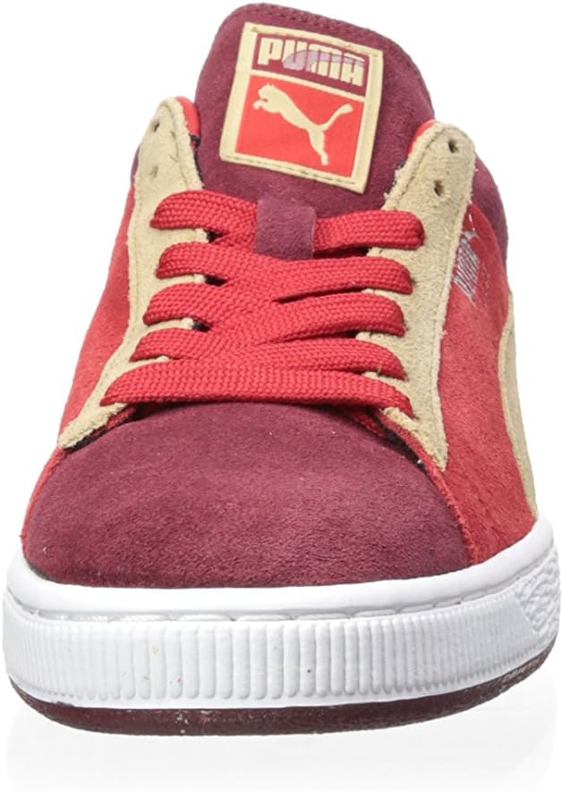 PUMA Jungen Suede Classic Casual Emboss Low-Top Sneaker 42.5 EU Elegant, 42.5 EU Rosso Pomegrante