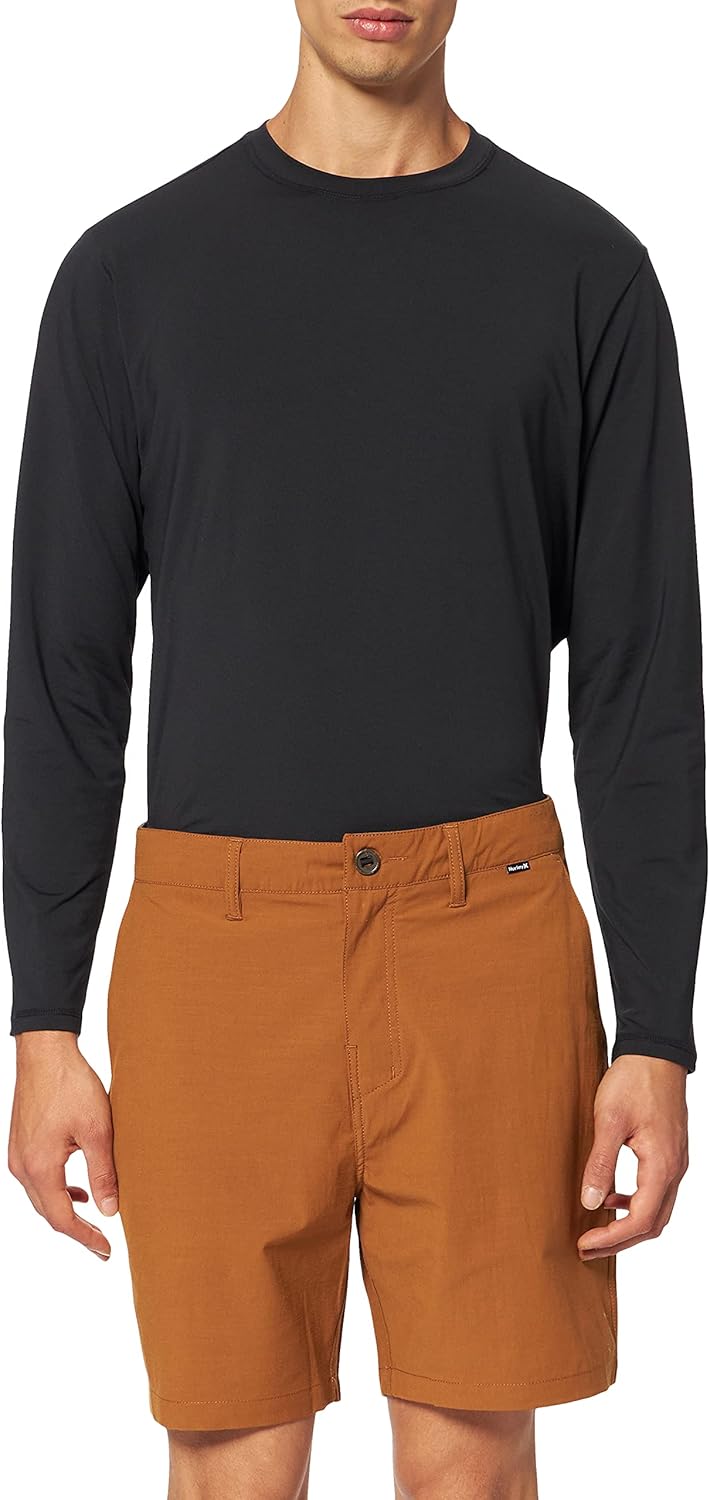 Hurley Herren Bermuda Shorts 40 Braun (Ale Brown), 40 Braun (Ale Brown)
