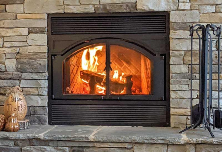 Pilgrim Home and Hearth 18002 Forged Iron Set Fireplace Tools by, 33" Tall, Matte Black