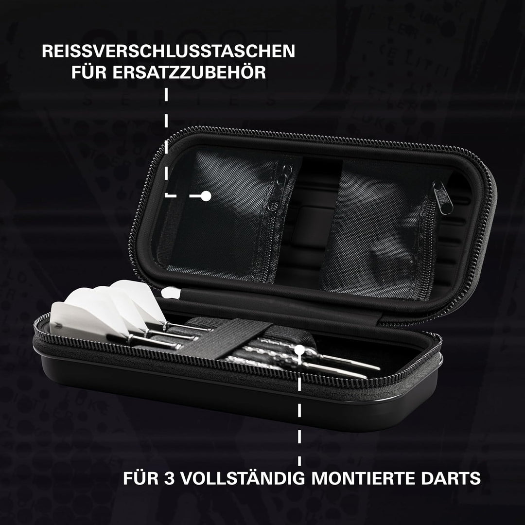 Target Darts Luke Littler Ghost Series Takoma Wallet Regular – Dart-Etui schwarz/weiss | „The Nuke“
