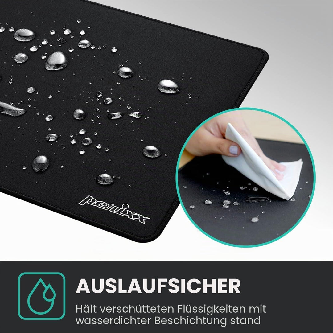 Perixx DX-1000XXL, Gaming Mauspad - Abmessung 900x430x3mm - Anti-Rutsch-Funktion durch gummierte Unt