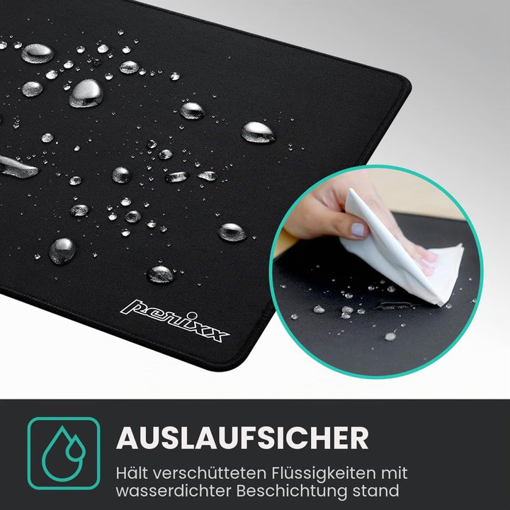 Perixx DX-1000XXL, Gaming Mauspad - Abmessung 900x430x3mm - Anti-Rutsch-Funktion durch gummierte Unt