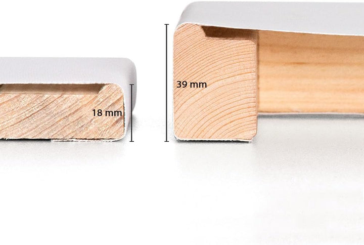 Bildershop-24 Bespannter Keilrahmen Leinwand (unbedruckt), 100x150cm, 260g/m² (100% PES), 18mm 100 X