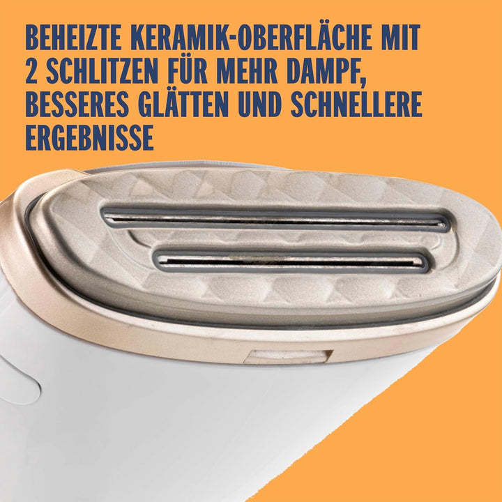 Conair Turbo ExtremeSteam Dampfglätter mit 5 EInstellungen | Dampfleistung 25g/Min. | Schnelle Aufhe