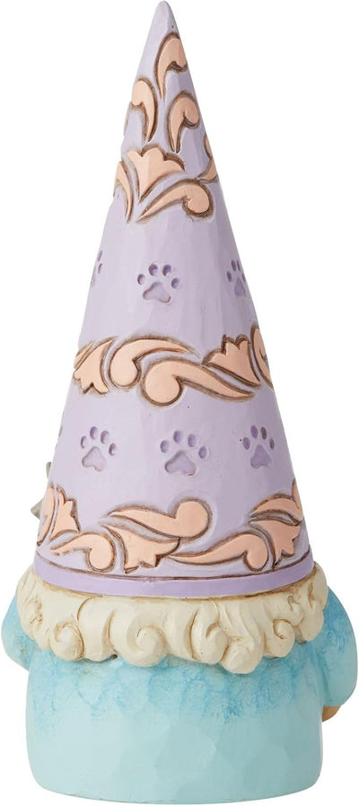 Enesco Jim Shore Heartwood Creek Zwerg mit Einer Katze, 14 cm, Mehrfarbig