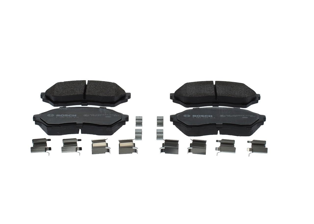 Bosch BP341 Bremsbeläge - Vorderachse - ECE-R90 Zertifizierung - vier Bremsbeläge pro Set