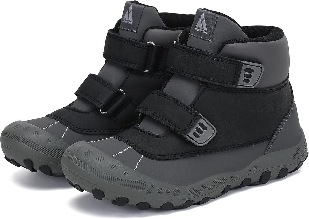 Mishansha Kinder Wanderschuhe rutschfest Leicht Trekking Wanderstiefel für Jungen Mädchen Gr.24-38 S