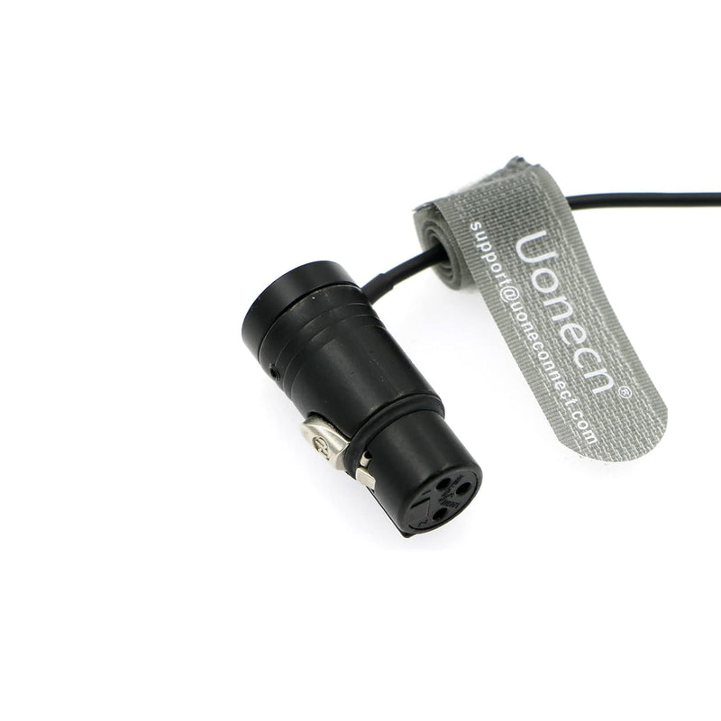 Uonecn Audiokabel Low-Profile 3 Pin XLR Stecker zu Buchse Kabel für Mikrofone, Kameras, Mischpulte,