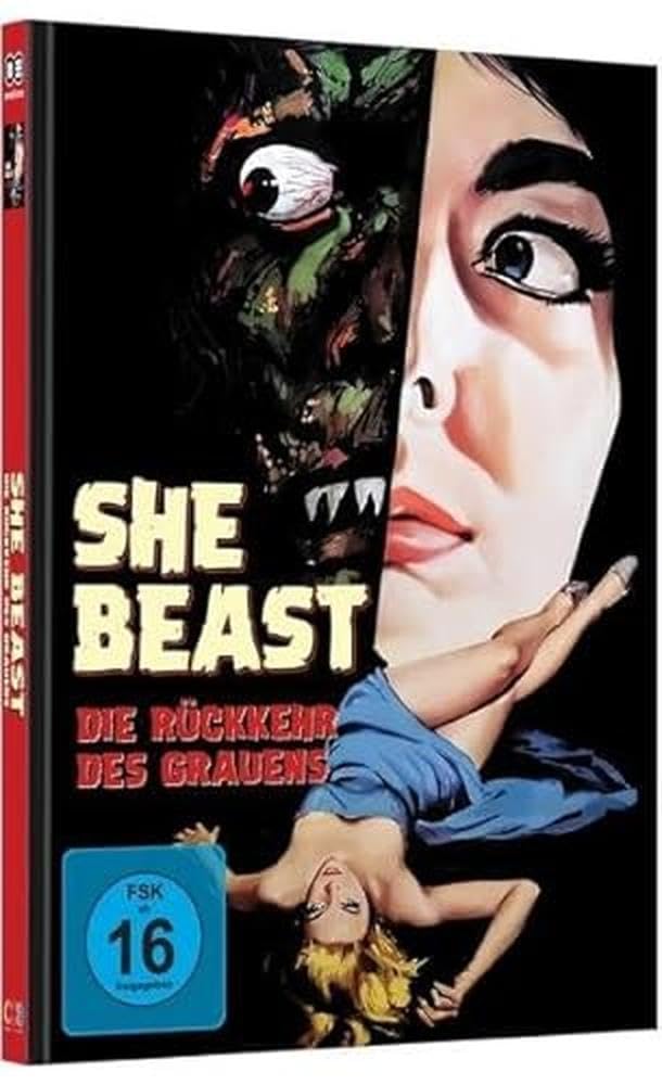 SHE BEAST - DIE RÜCKKEHR DES GRAUENS - Mediabook - COVER C - limitiert auf 222 Stück (Blu-ray+DVD),
