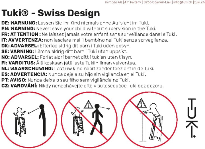Tuki Lernturm ab 1 Jahr für Kinder Nature | Höhenverstellbar, hohe Standsicherheit, ergonomisches De