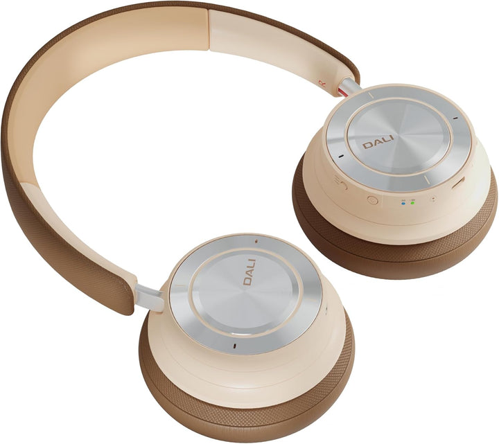 DALI IO-8 – Caramel White, Kabellose Kopfhörer mit ANC, USB-C, 35h Akkulaufzeit & Dual Sound Modes –
