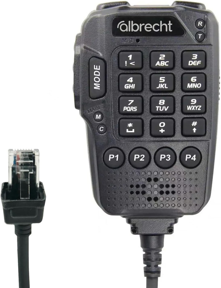 Albrecht Multifunktionales Mikrofon AMM-500 für AE 5900 Mini SSB