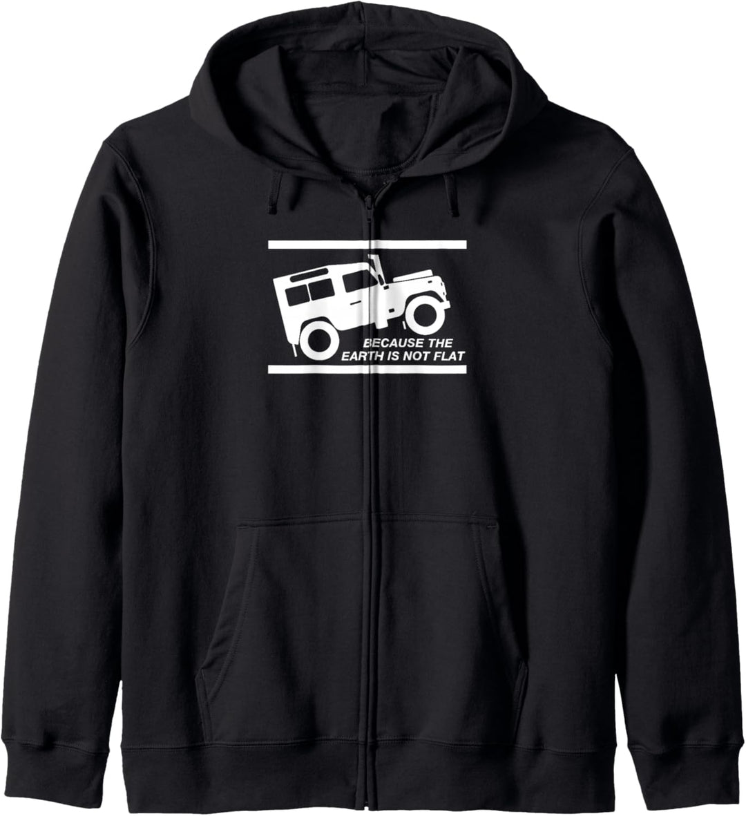 4x4 T Shirt Earth Rover Kapuzenjacke