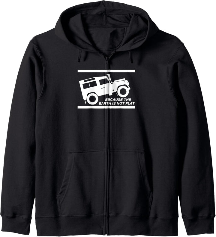 4x4 T Shirt Earth Rover Kapuzenjacke