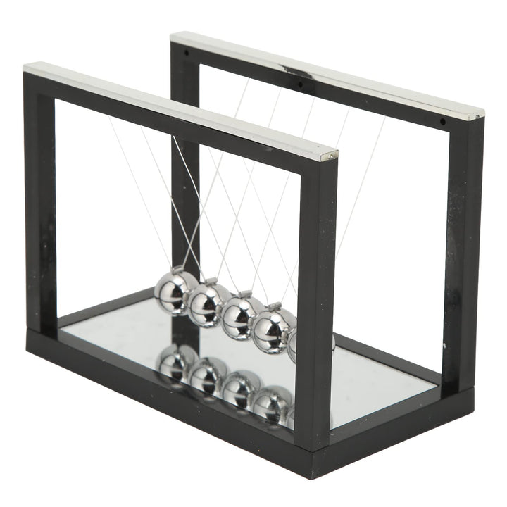Newton Pendel Schaukel Spielzeug Physik Wissenschaft Gross Newton Cradle Balance Balls mit 5 Eisenku